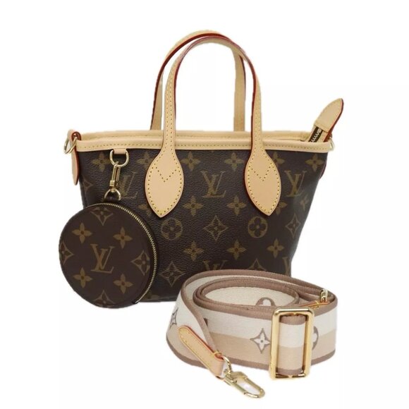 LOUIS VUITTON Monogram Neverfull BB Hand Bag 2way - Picture 1 of 15